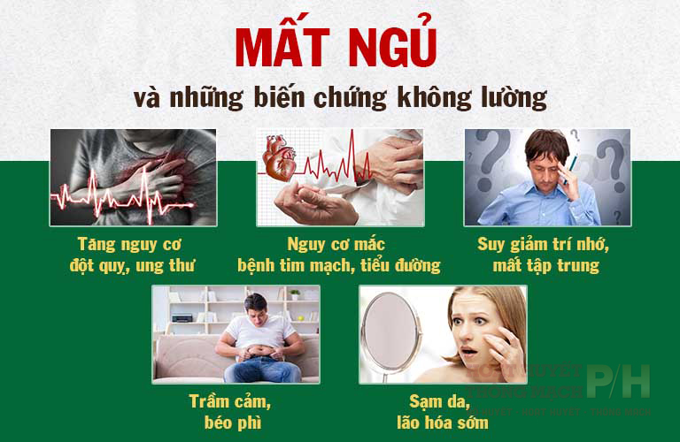 Tác hại của mất ngủ kéo dài